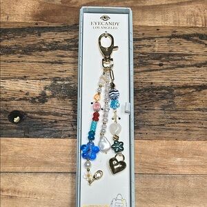 Eye candy Multicolor Bag Charm